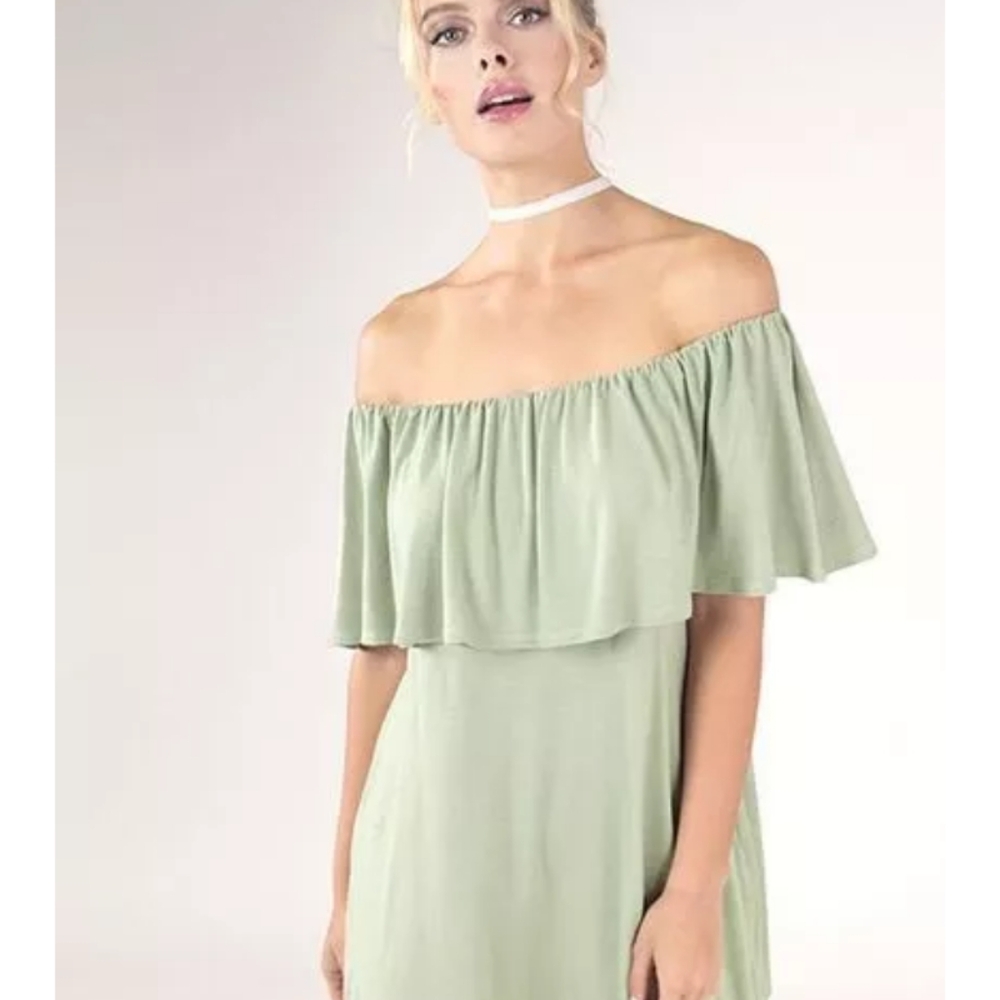Blooms In The City off the shoulder dress